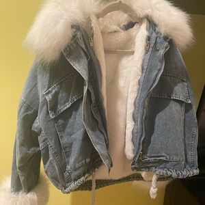Teddy Jean bomber jacket!